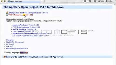 PHP Dersleri - Ders 1 - Php İçin Appserver Kurulumu