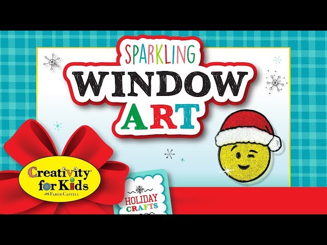 Creativity For Kids Easy Sparkle Window Art Kit