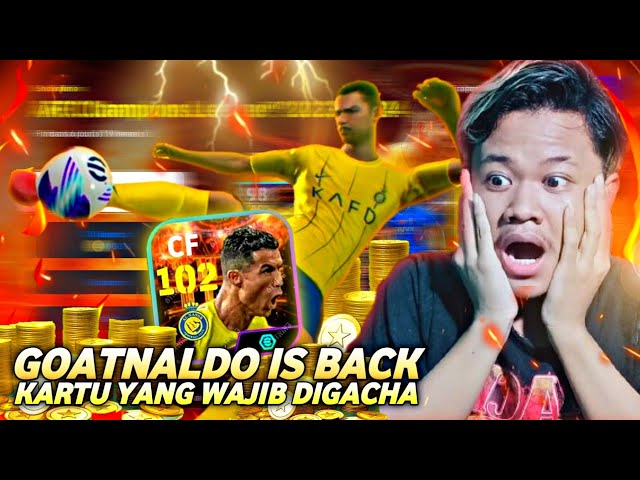 GOAT RONALDO SHOWTIME AL NASSR IS BACK!! KALIAN WAJIB GACHA SOALNYA GACOR BANGET EFOOTBALL 2024 class=