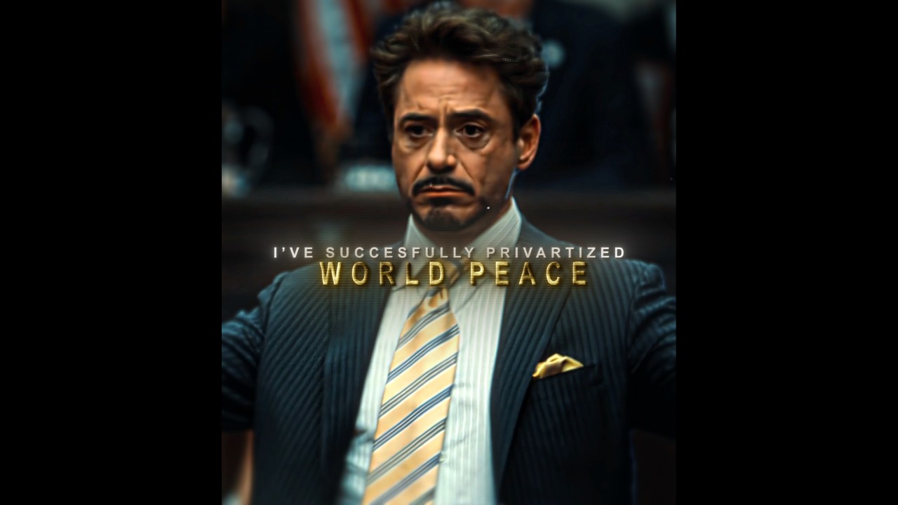 " What More Do You Want " | Tony Stark Edit| Fendi 2 Edit #reels