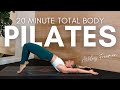 20minute pilates total body workout  no equipment ashley freeman