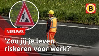 Wegwerkers zijn agressie spuugzat | Omroep Brabant