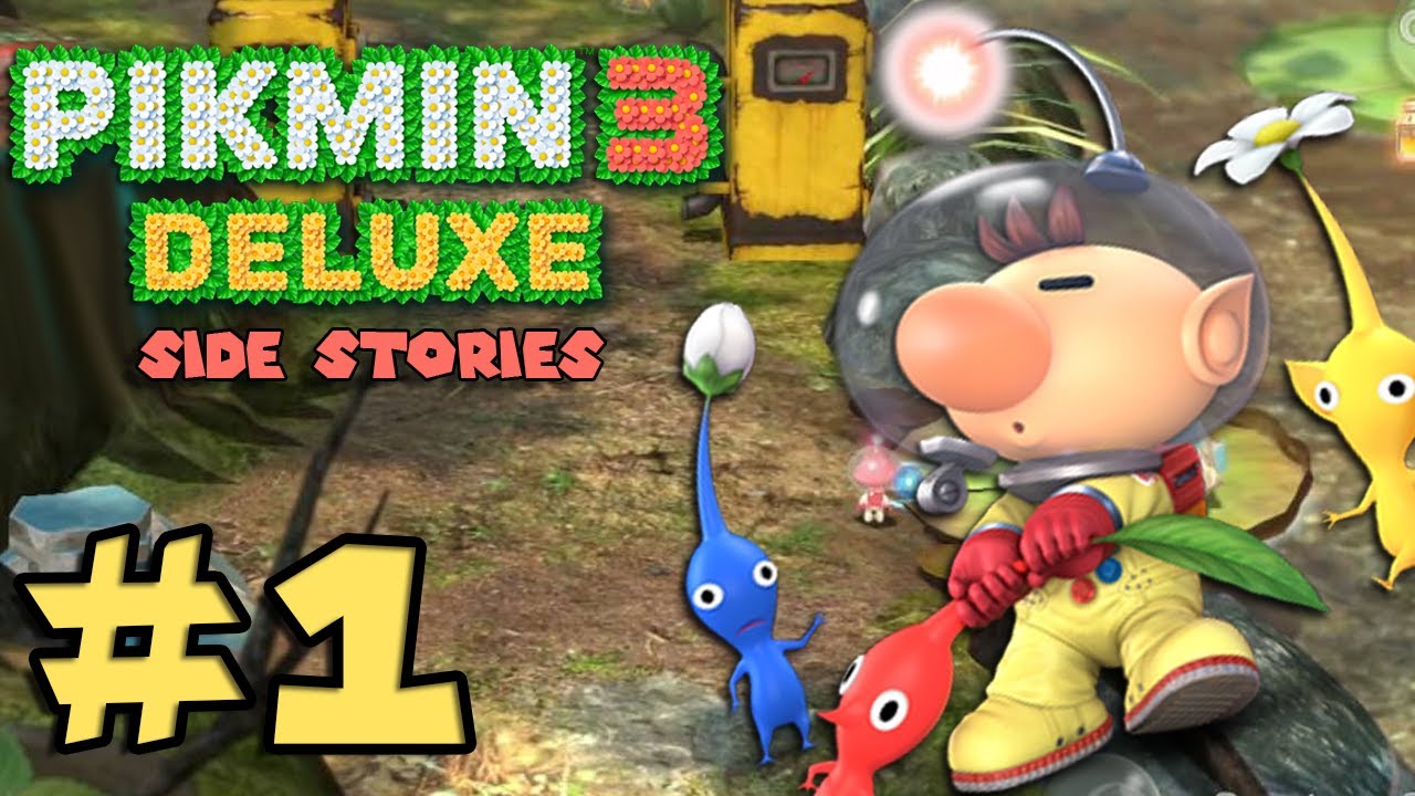 Pikmin 3 Deluxe: Side Stories - Part 1 (LIVESTREAM)