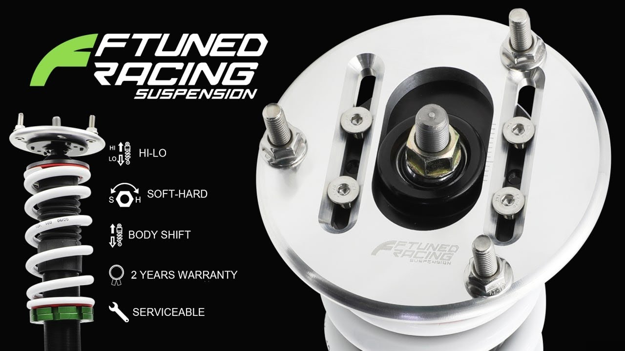 F Tuned Racing GT Series Adjustable Suspension YouTube