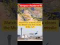 Moments after the missile strike 🚀😱🚨 #uk #aviation #news #usa #travel #fypシ #shorts #isreal