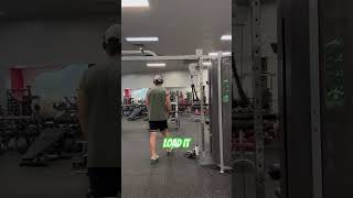 Occlusion training for cable tricep pushdowns