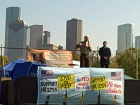 End The Fed - Houston Rally with Ron Paul Pt.2