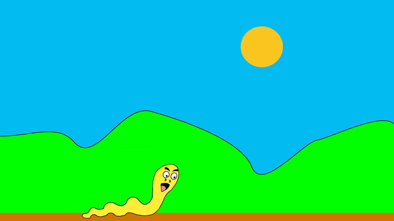Inch Worm Inching along - YouTube