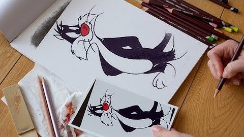 How to Draw Looney Tunes || Sylvester The Cat @artonline06