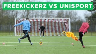 Freekickerz Vs Unisport Epic Two-Touch Finishing Challenge