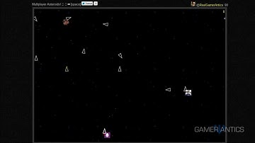 MMOAsteroids.com Review by GamerAntics.com: Awesome Multiplayer Asteroids Game