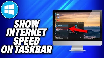 How To Show Internet Speed on Taskbar on Windows 10 or 11 (2025) - Easy Fix