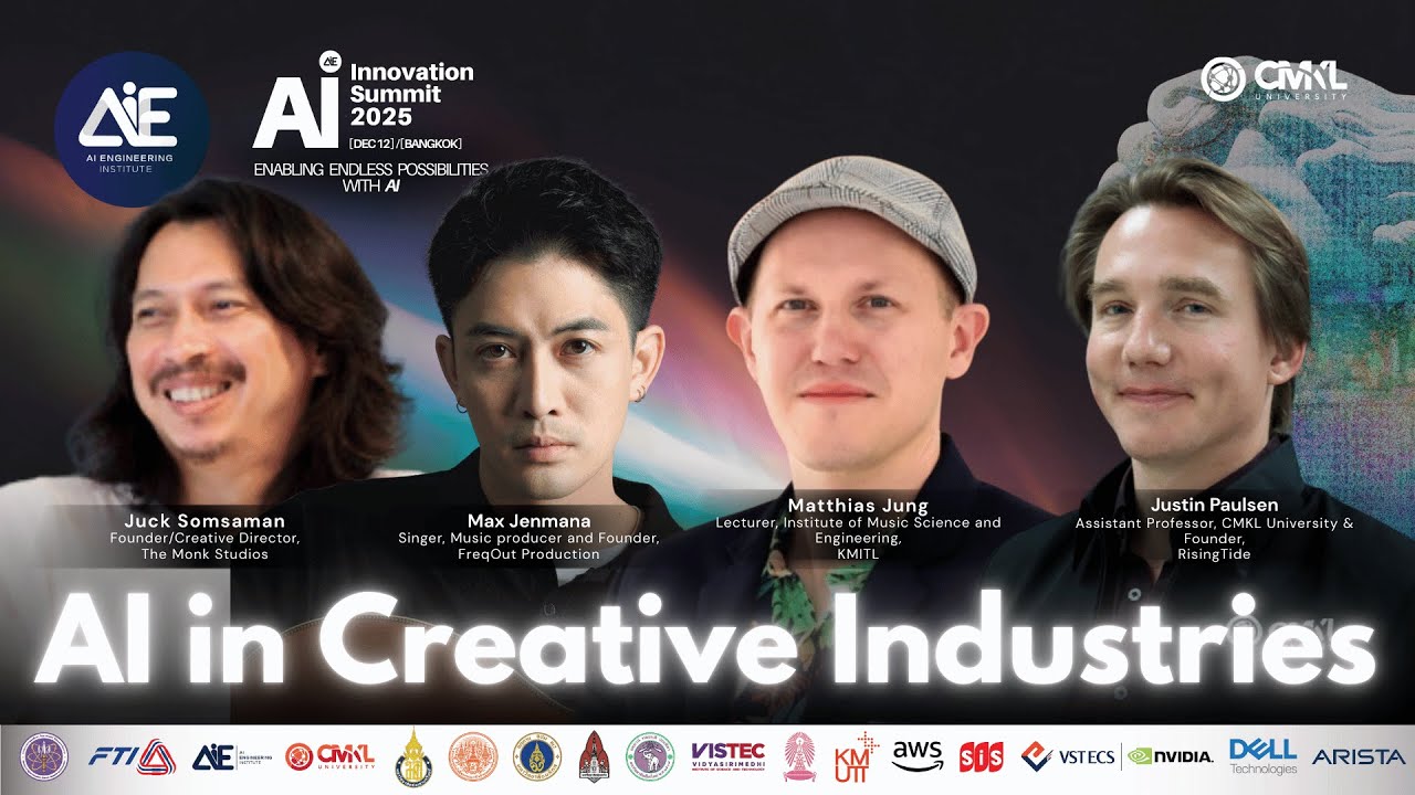 AI in Creative Industries | AI INNOVATION SUMMIT 2025 - YouTube