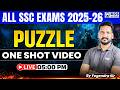 Reasoning Puzzle One Shot Video | Reasoning for All SSC Exams 2026 | by Yogendra Sir | KGS SSC Exams