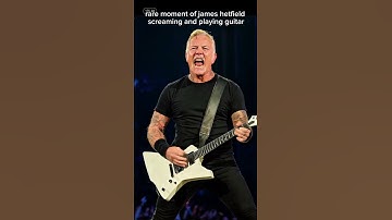 rare moment of james hetfield why he is screaming #jameshetfield #gnr #gunsnroses #monkband