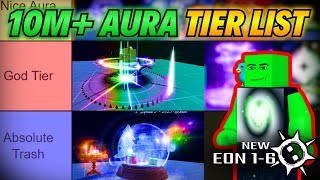 Ranking EVERY 1 in 10-99M AURA In Sol's RNG Eon 1-6! (Including Limiteds)