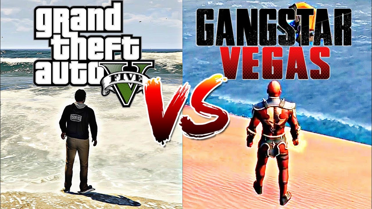 GTA V VS Gangstar Vegas  | COMPARISON (in Depth) 2019