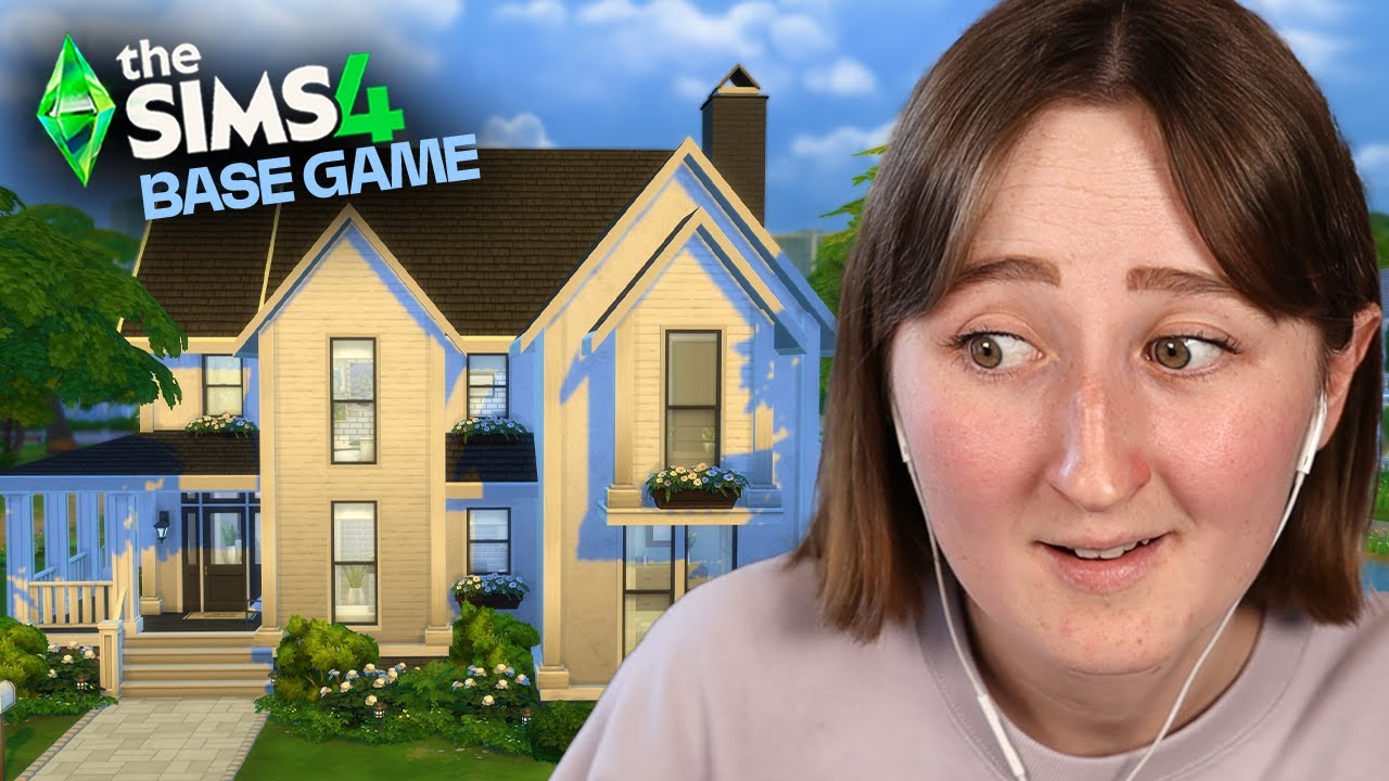 Building a BASE GAME house in The Sims 4 (Streamed 5/28/25) - YouTube