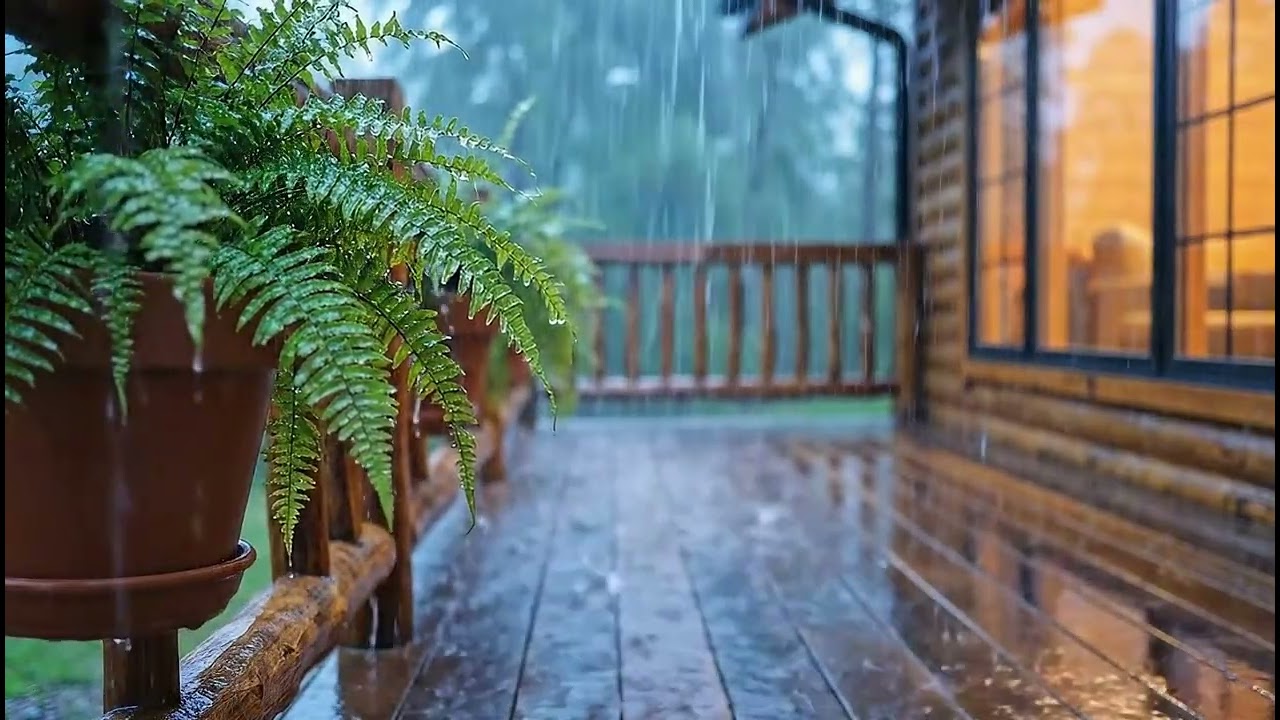 🌧️ Natural Rain Ambience ASMR for Meditation
