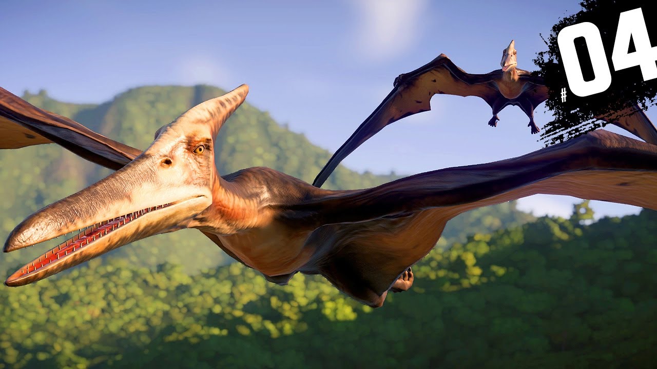 Jurassic World Evolution 3 4K Gameplay Deutsch - Park mit Flugdinos