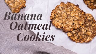 Healthy Banana Oatmeal Cookies You'll Ever Eat