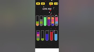 Water Sort puzzle Level 1922