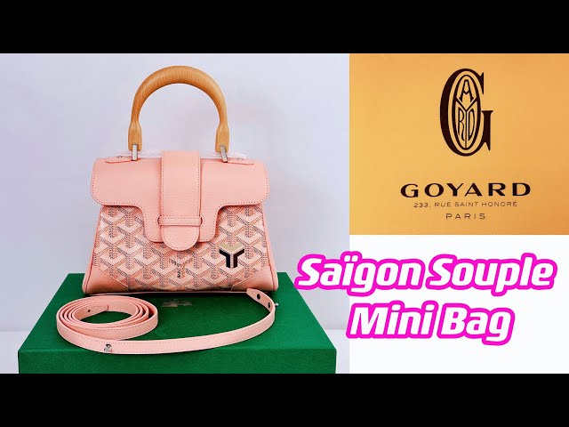 GoyardGang - What fits in my Bag - Saïgon Souple Mini Powder Pink 