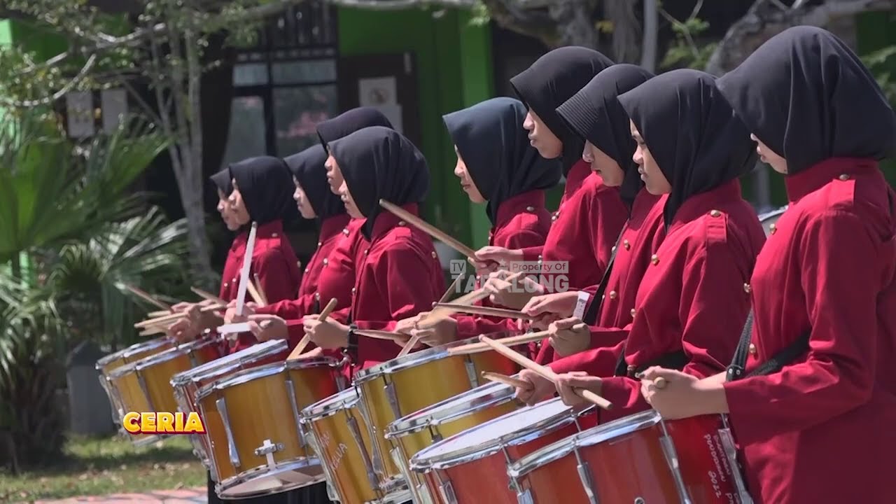 Drumband Gita Pesona Smansaka Antasari dari SMAN 1 Kelua