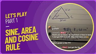 Grade 11 Trigonometry 2D |Solutions of Triangles| Rules| Part 1