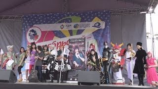 シベリアでコスプレ大会 日本アニメの演技競う