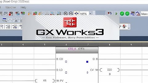 @EngineeringVilla UP/DOWN COUNTER Logic| GXWORKS 3|MITSUBISHI ELECTRIC|CTD|CTU