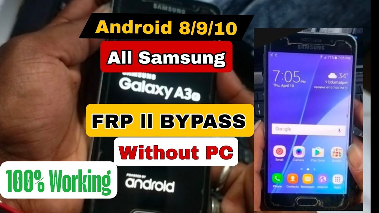 📱 Samsung Android 8 / 9 / 10 FRP Bypass | Google Account Remove | Latest Method