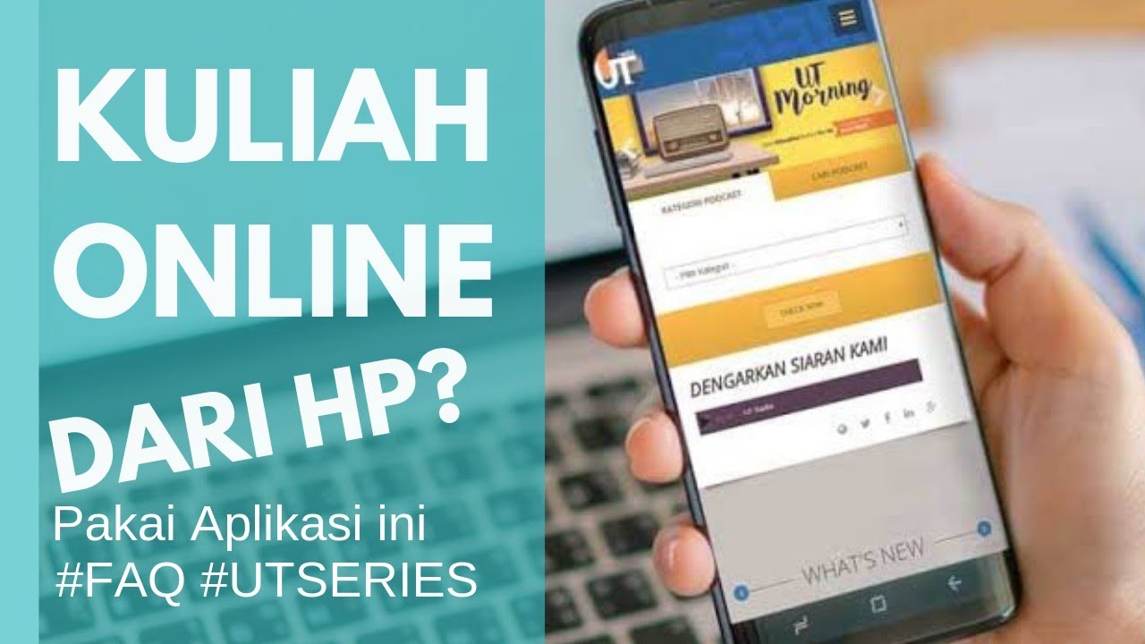 6 Aplikasi Android Untuk Kuliah Online Mahasiswa Ut Wajib Nonton Utseries Universitasterbuka Youtube