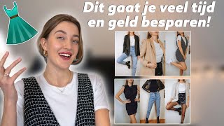 Met deze manier heb je ALTIJD iets om aan te doen🙌🏼 Capsule Wardrobe👗 *Thank me later*