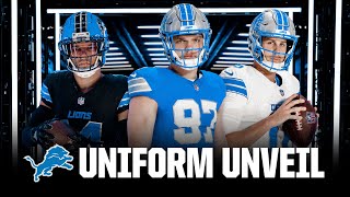 Detroit Lions unveil new uniforms image