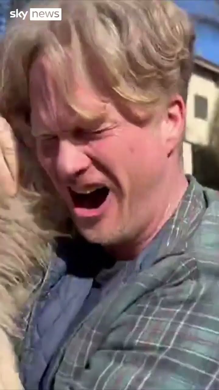 Man reunited with dog after five days