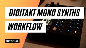 Using Digitakt to build mono synth bass and arps / tutorial