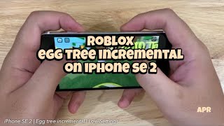 Roblox Game Test on iPhone SE 2