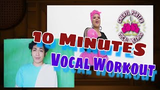 10 Minutes Vocal Work-out/Exercise by Cheryl Porter | Eugene Molles