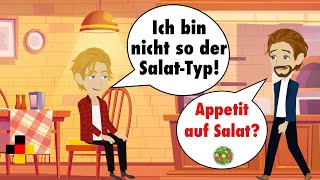 Learn German | How to order a pizza in German | Dialog in German with subtitles