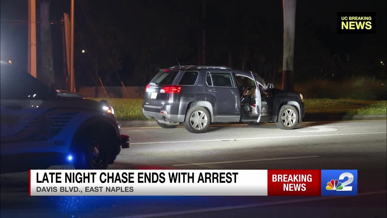 1 arrested after allegedly leading deputies on chase while under the ...