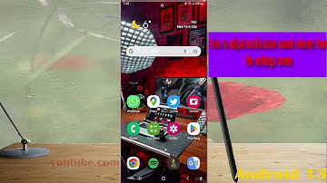 Samsung Galaxy S23 Ultra : How to adjust notification sound volume from the settings menu