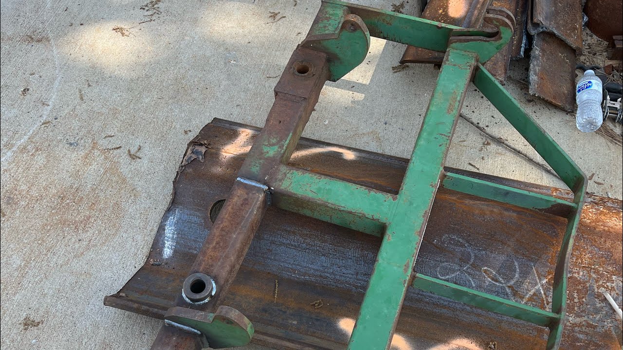 Hay bale spike repair!