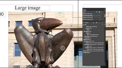 Image resolution in InDesign