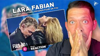 Lara Fabian & Johnny Hallyday  Requiem pour un fou (Reaction)