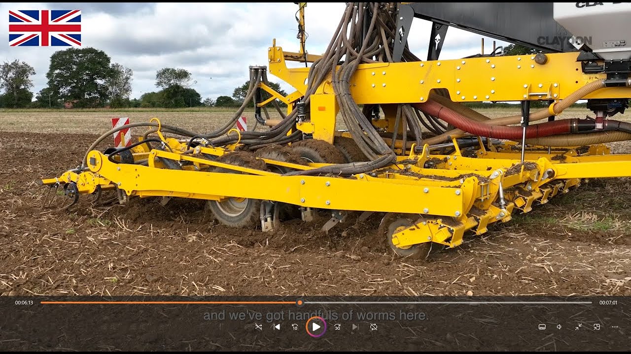 Customer Review: Claydon Opti-Till® System - Hybrid T6 Trailed Direct Drill