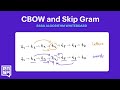 Rasa Algorithm Whiteboard - Understanding Word Embeddings 2: CBOW and Skip Gram