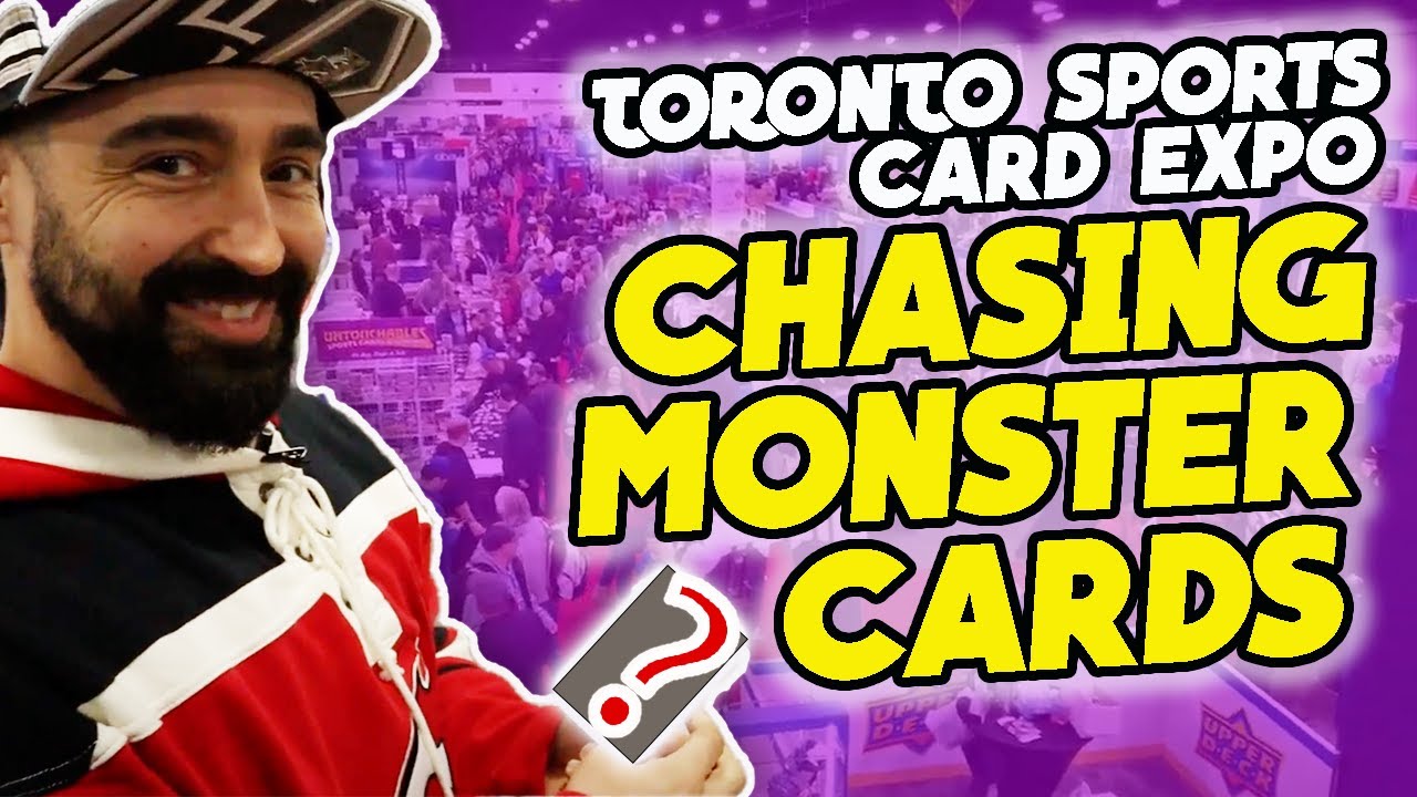 EPIC SPORTS CARD CHASE at Toronto Sports Card Expo Did We Succeed