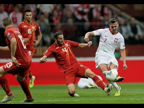 Arkadiusz Milik gol 2-0 Polska v Macedonia Północna 2-0 / 13.10.2019