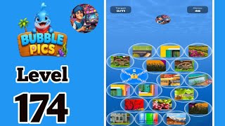 Bubblepics pop jigsaw puzzle level 174 solution and walkthrough for guidance